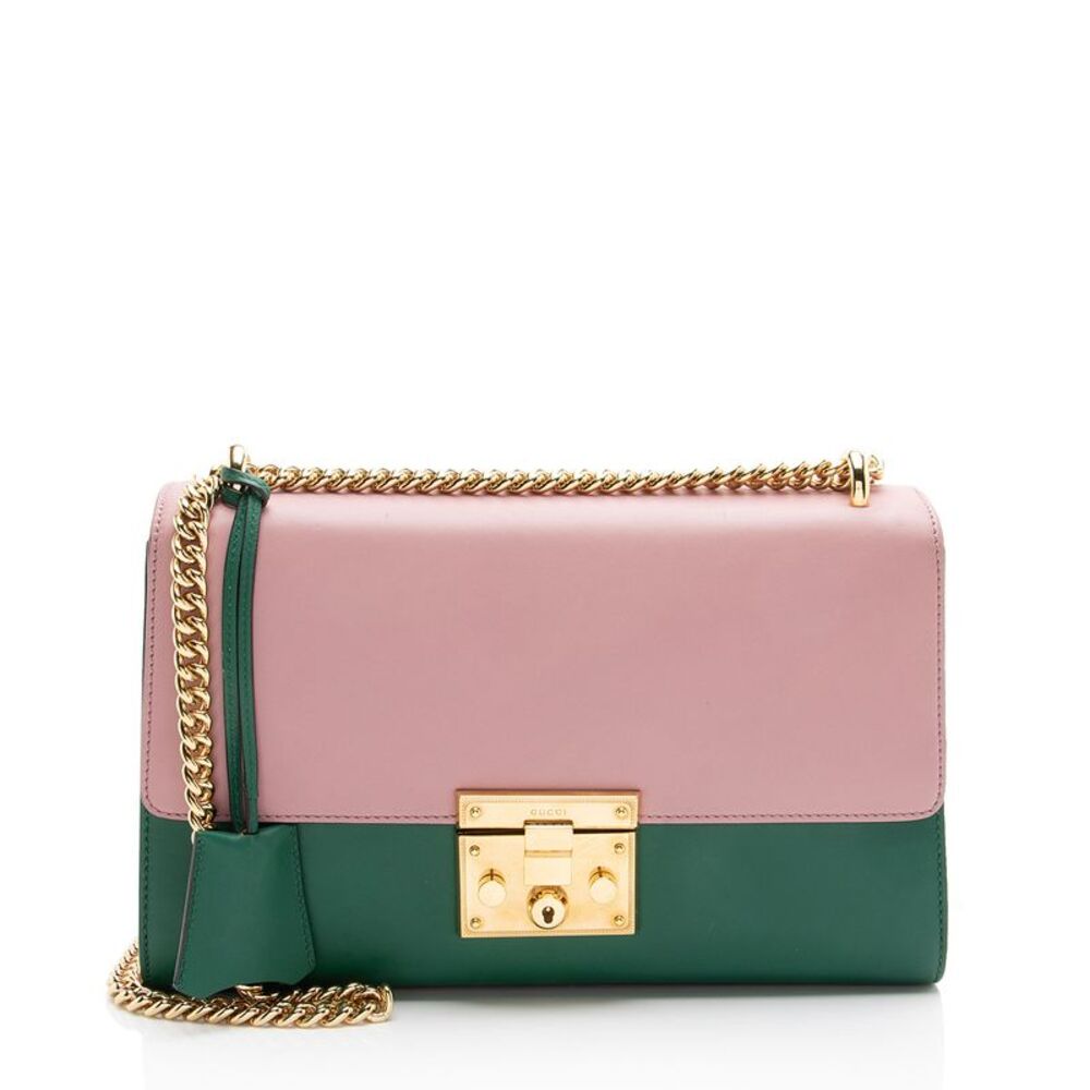 Gucci Leather Padlock Medium Shoulder Bag